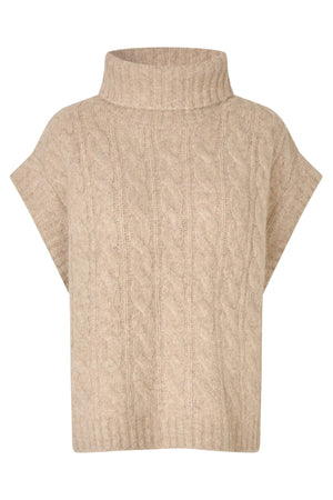 FresnoLL Knit Vest SL 04 Sand - 25471-5013