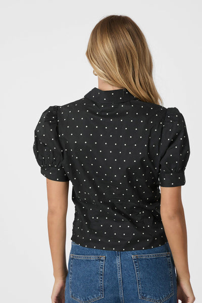 Frannie Dot Black - 16606 Thumbnail