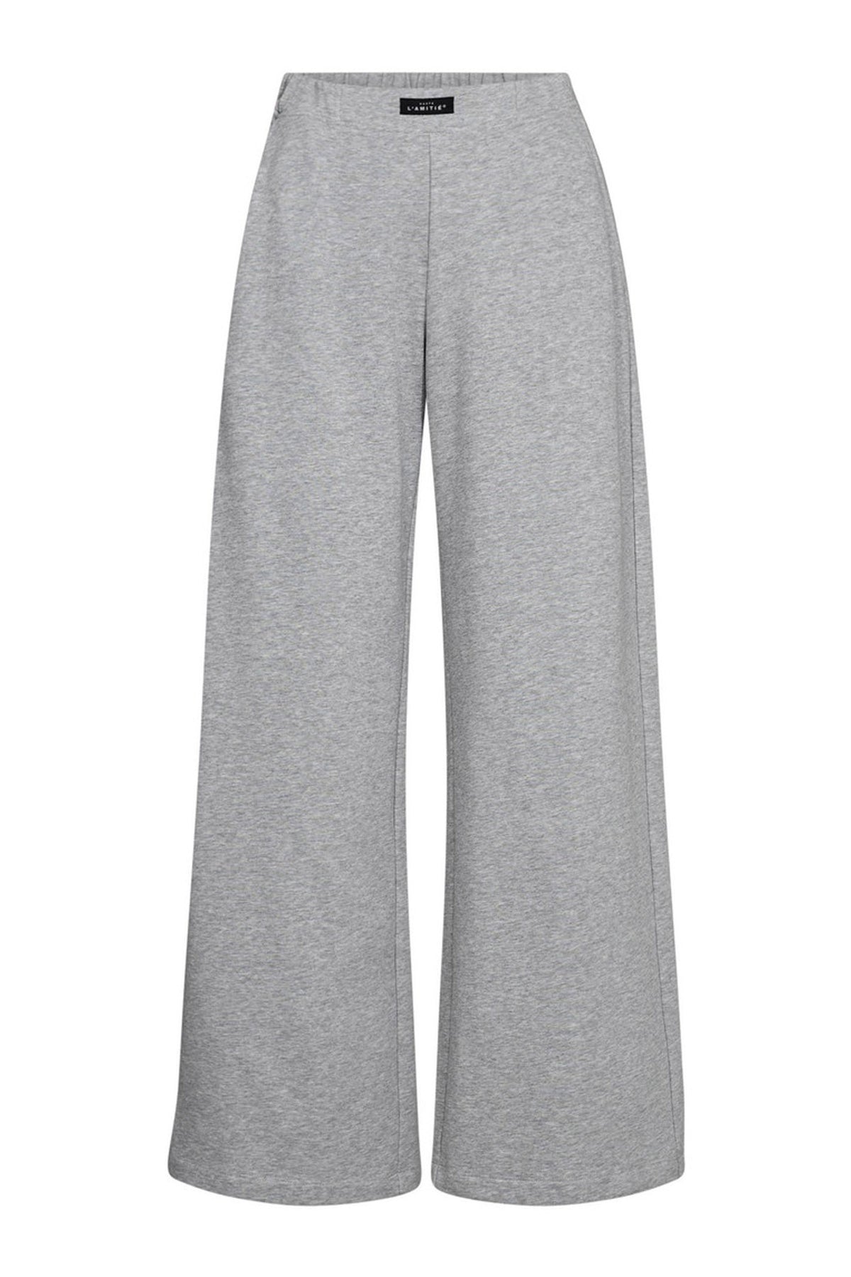 Mini Curve Loose Pant Grey Melangé - HL10264