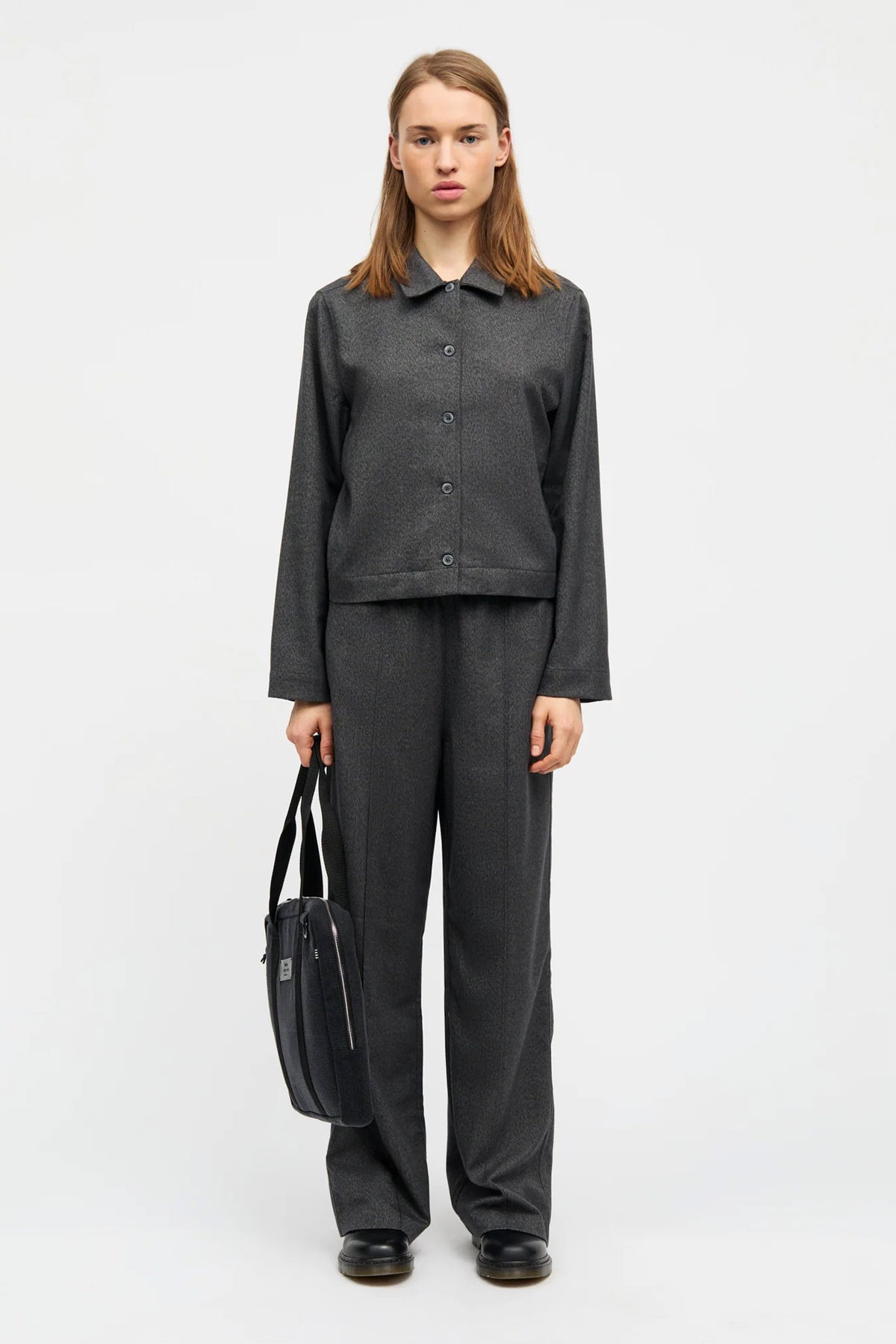Melange Selena Dark grey melange - 205151