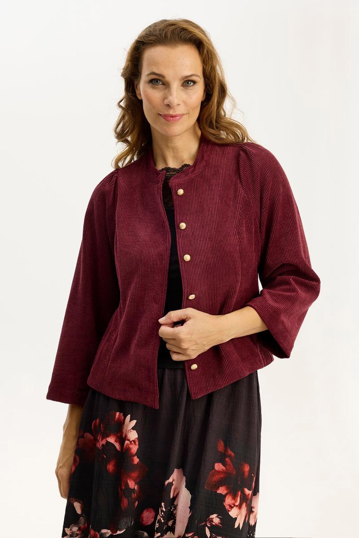 Ivy jacket Burgundy - 16902