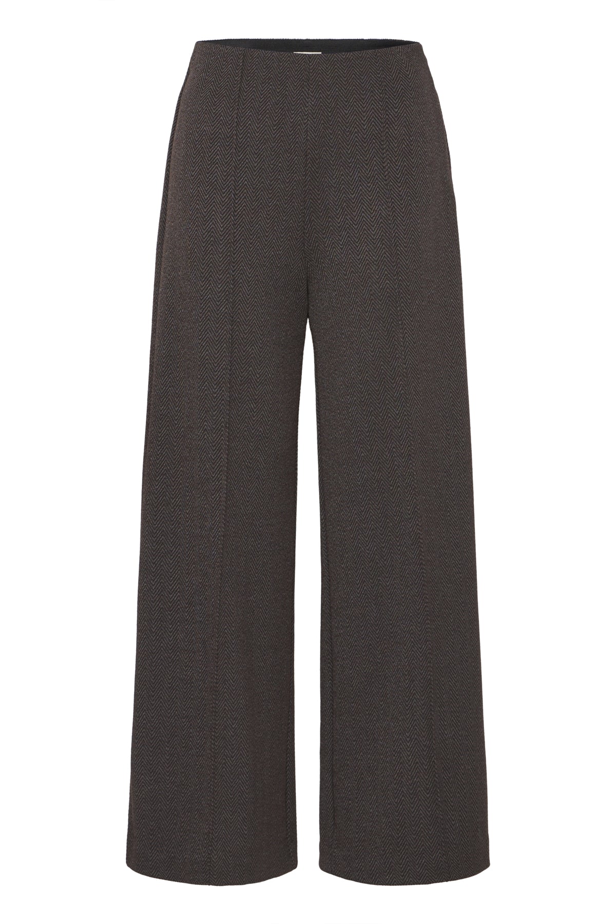 IHKATE JACQUARD PA9 BLACK BROWN HERRINGBONE - 20121602