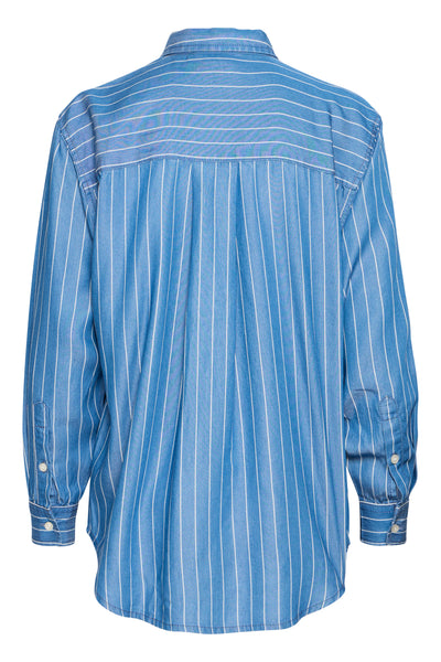 IHBECCOS SH Blue Pinstripe - 20122779 Thumbnail