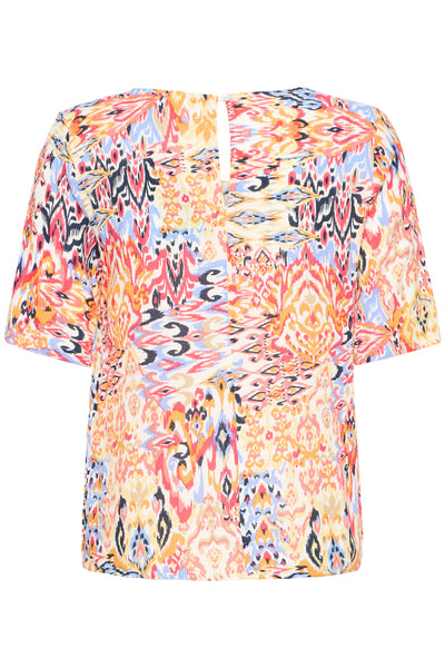 IHMARRAKECH AOP SS14 Geranium Multi Ikat Aop - 20122972 Thumbnail