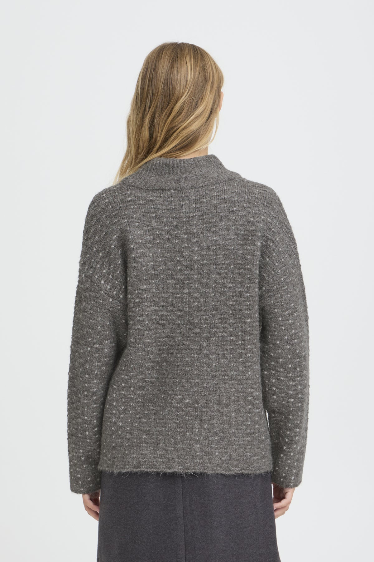 IHKAMARA LS19 DARK GREY MLG W WHITE DOT - 20124488