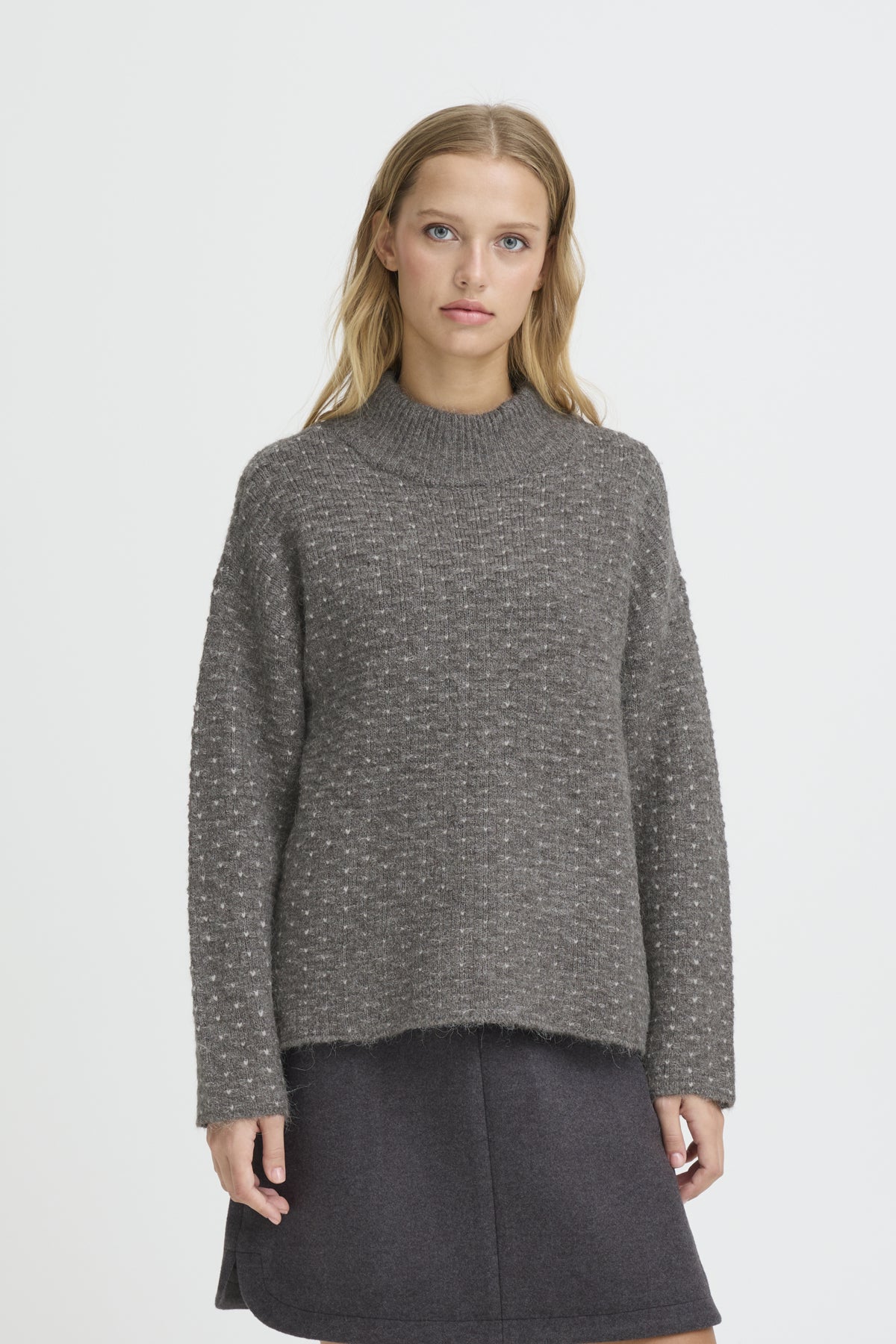 IHKAMARA LS19 DARK GREY MLG W WHITE DOT - 20124488
