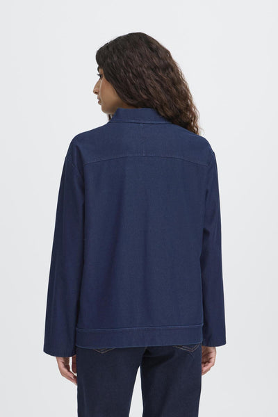 IHKATE DENIM LS DARK BLUE - 20124529 Thumbnail