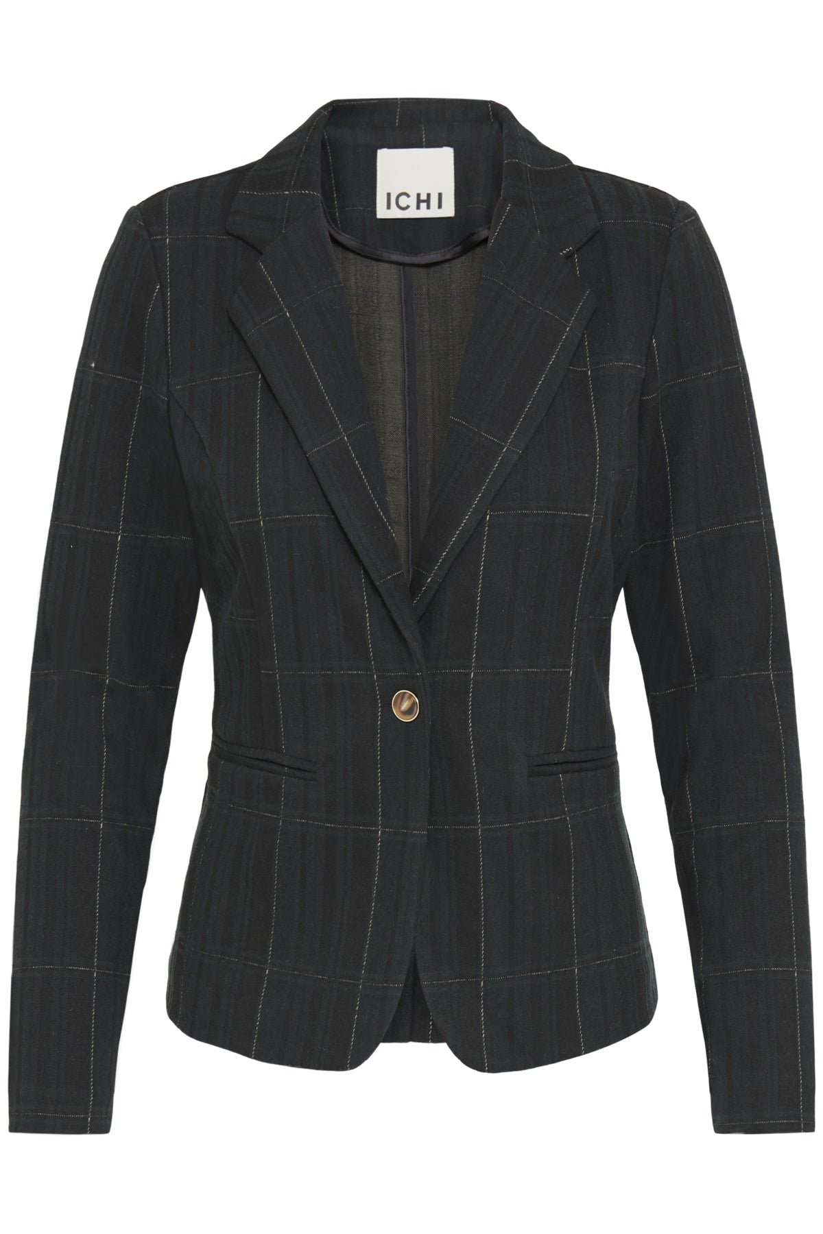 IHKATE WOOLLEY BL2 BLACK/GREEN CHECK - 20124666