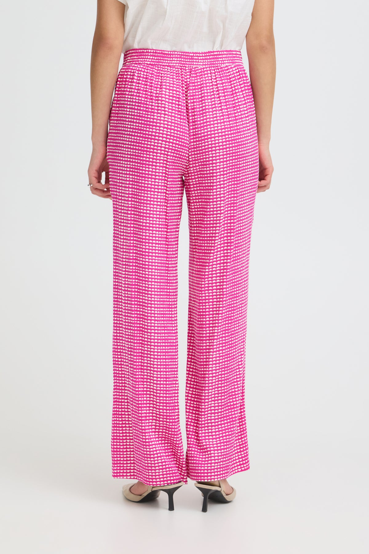 IHAYA PA3 PINK/WHITE GRAPHIC SCALLOP - 9 - 20126016