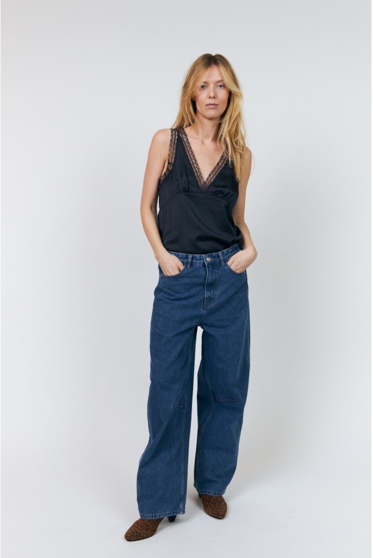CainLL Top SL 18 Washed Black - 26469-1074