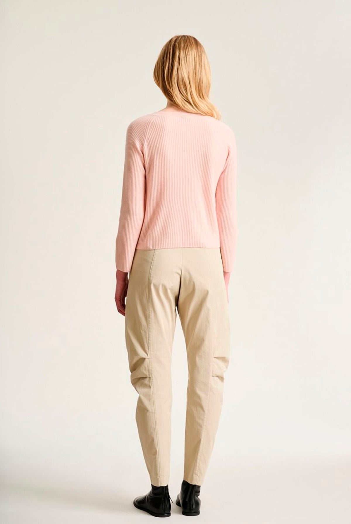 Kumo cashmere raglan bluse DUSTY ROSE - 266-1080-5885