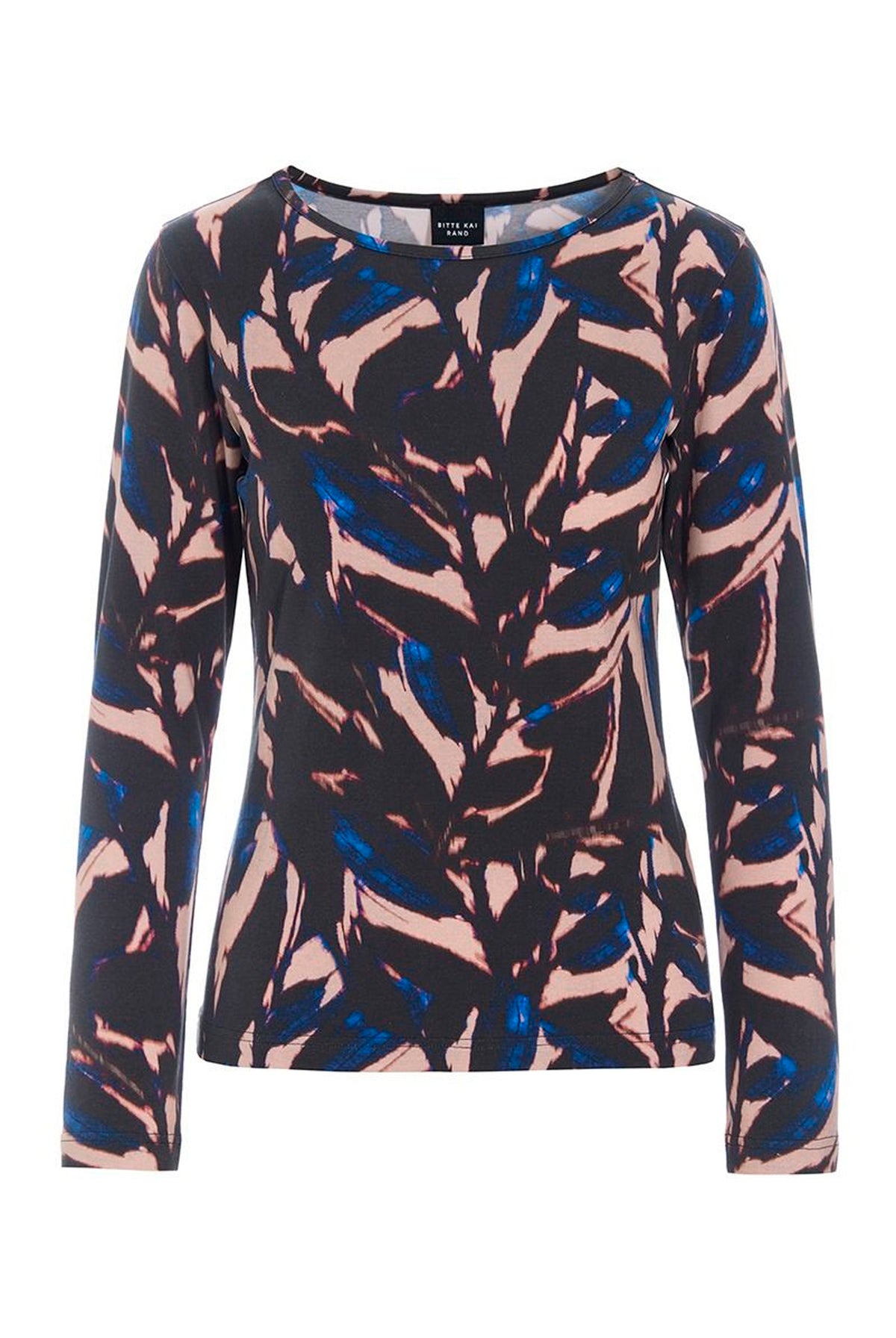 Yakumi bluse LEAVES - 266-4072-4174