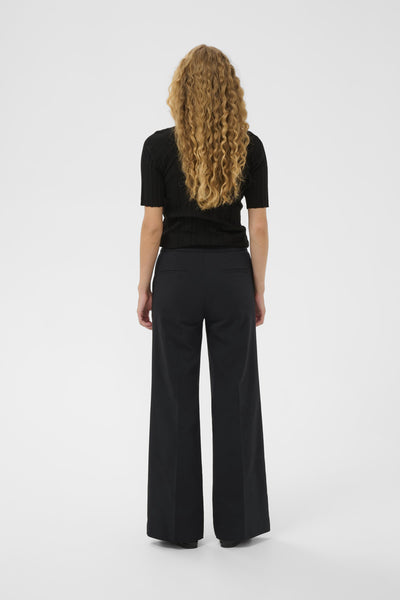 ZellaIW Wide Pant Black - 30106240 Thumbnail