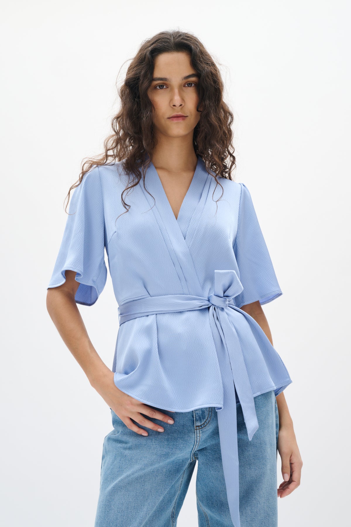 SendraIW Blouse Blue Serenity - 153919 - 30110458