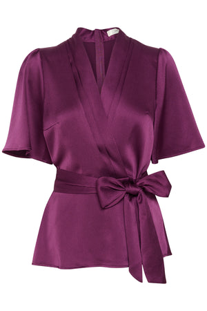 SendraIW Blouse Plum Caspia - 192429 - 30110458