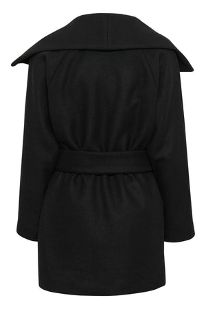YunahIW Collar Coat Marine Blue - 30110611