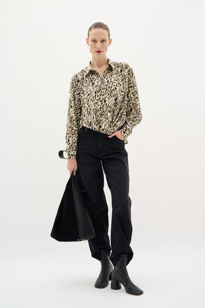 KinleyIW Printed Shirt Strokey Small - 30110688 Thumbnail