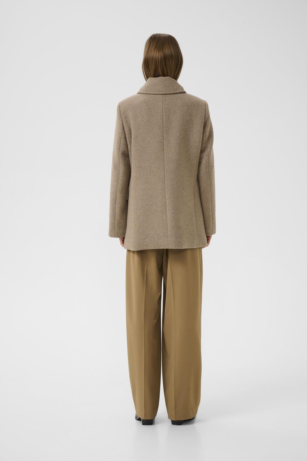 PerryIW Sailor Coat R Sandy Grey Melange - 30110809