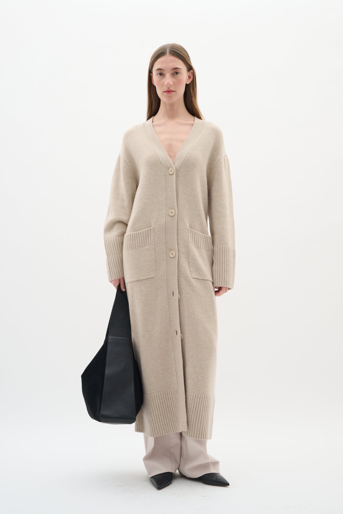 GeaIW Kaxy Cardigan Haze Melange - 30110926