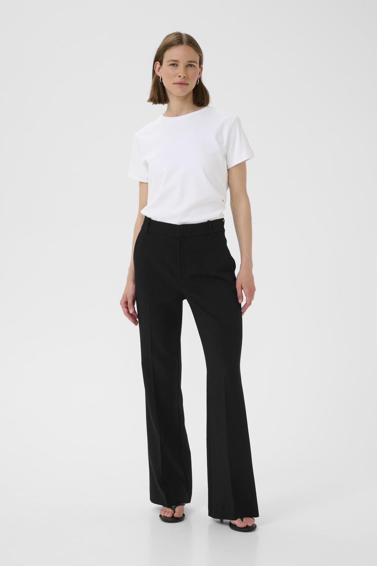BRYELLEIW BOOTCUT PANT Black