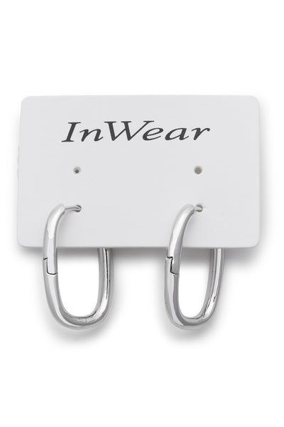 AgnesIW Medium Earring Silver - 30111066 Thumbnail