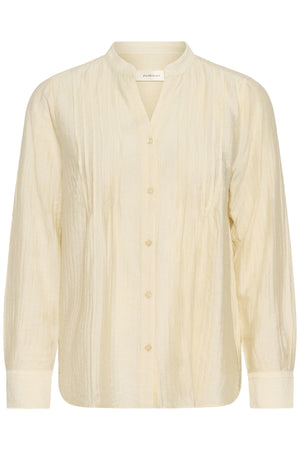 TrishIW Pintuck Shirt Vanilla - 120601 - 30111200