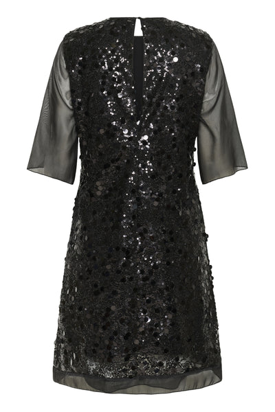 DAVINAIW SHORT DRESS Black - 194008 - 30112033 Thumbnail