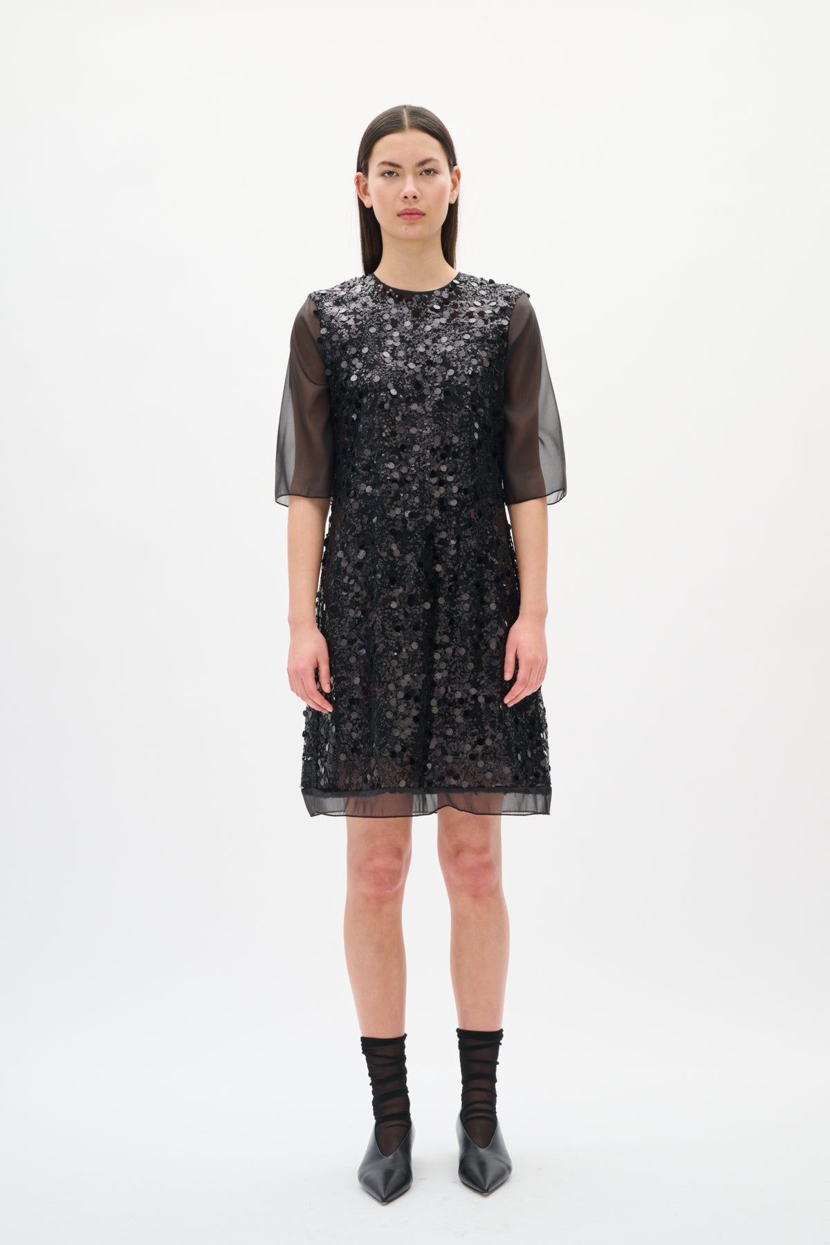 DAVINAIW SHORT DRESS Black - 194008 - 30112033