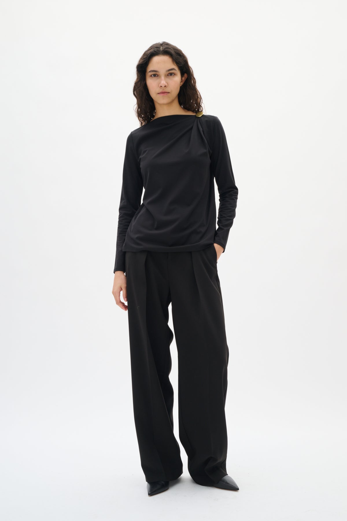 KASEYIW BLOUSE Black - 194008 - 30112118