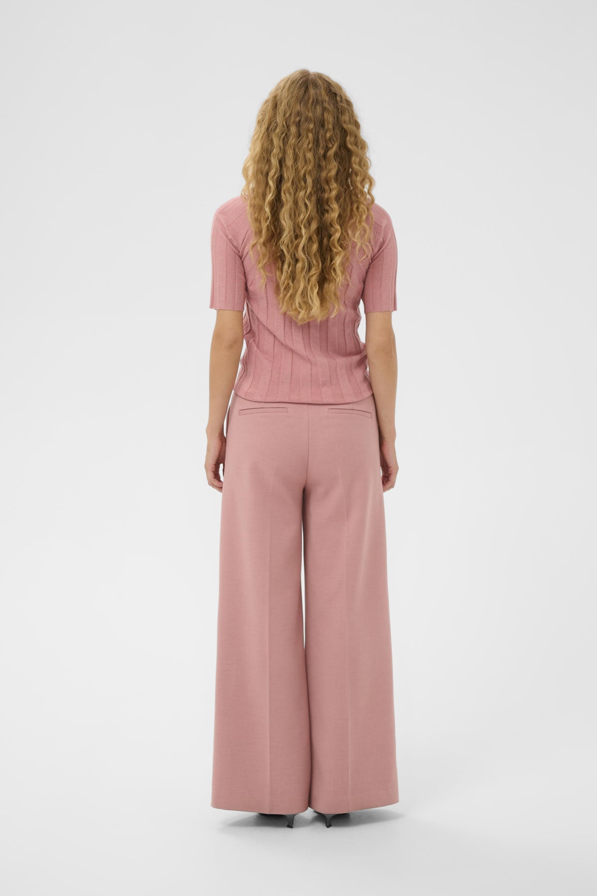 NIKOLAIW KELLSIE SS PULLOVER Ash Rose Melange - 1715141 - 30112168
