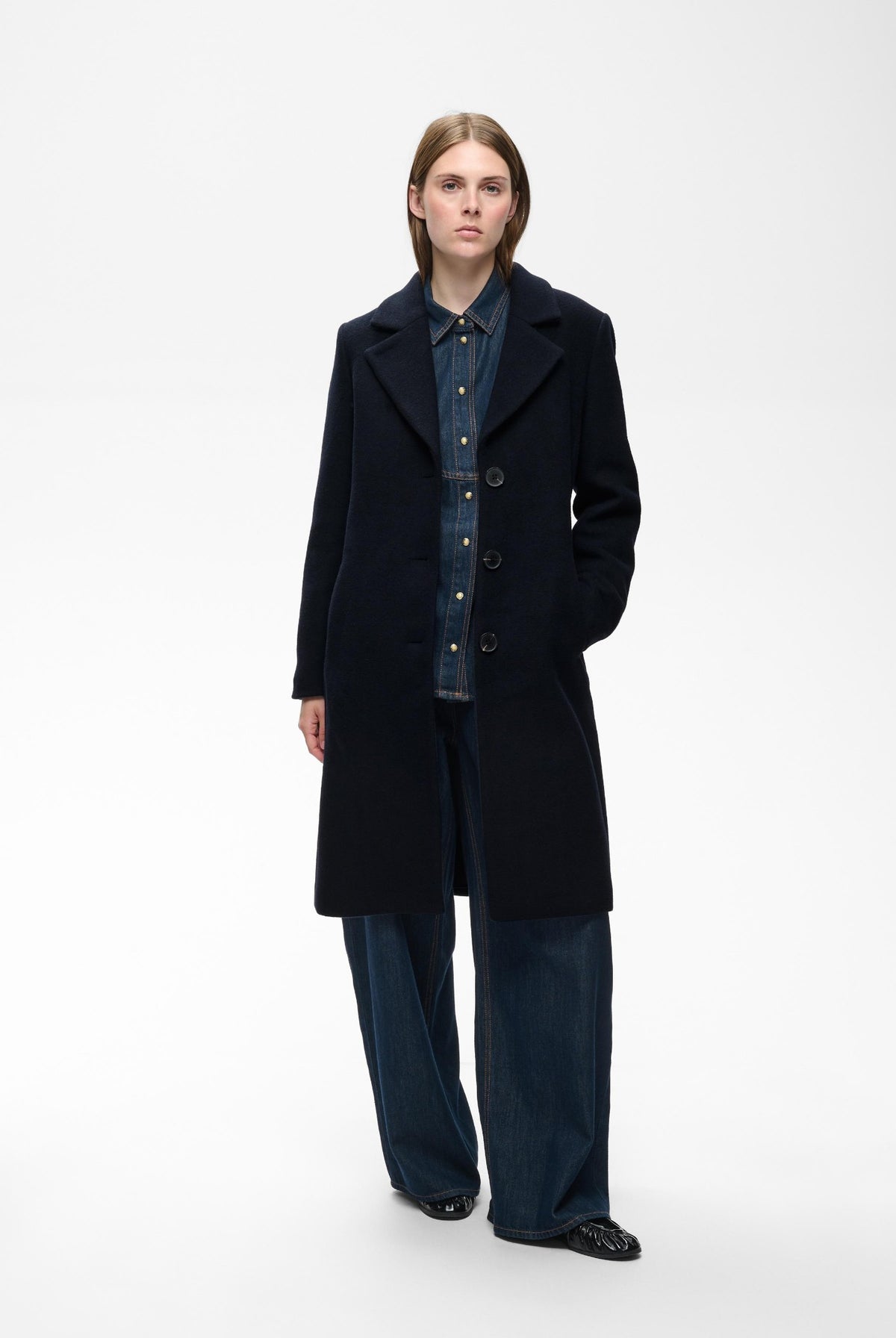 ZORAHIW CLASSIC COAT Marine Blue - 300005 - 30112648