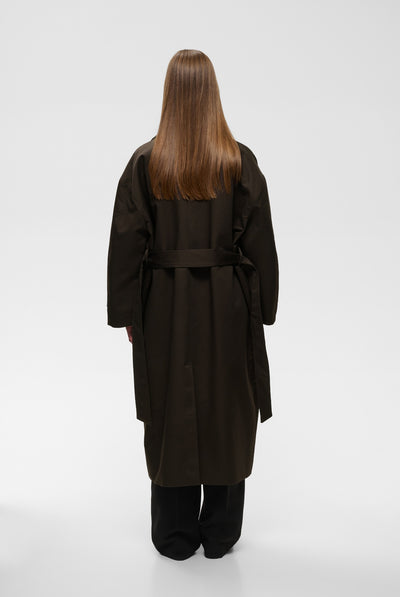 HUNTERYIW COAT Chocolate Brown - 191109 - 30112706 Thumbnail