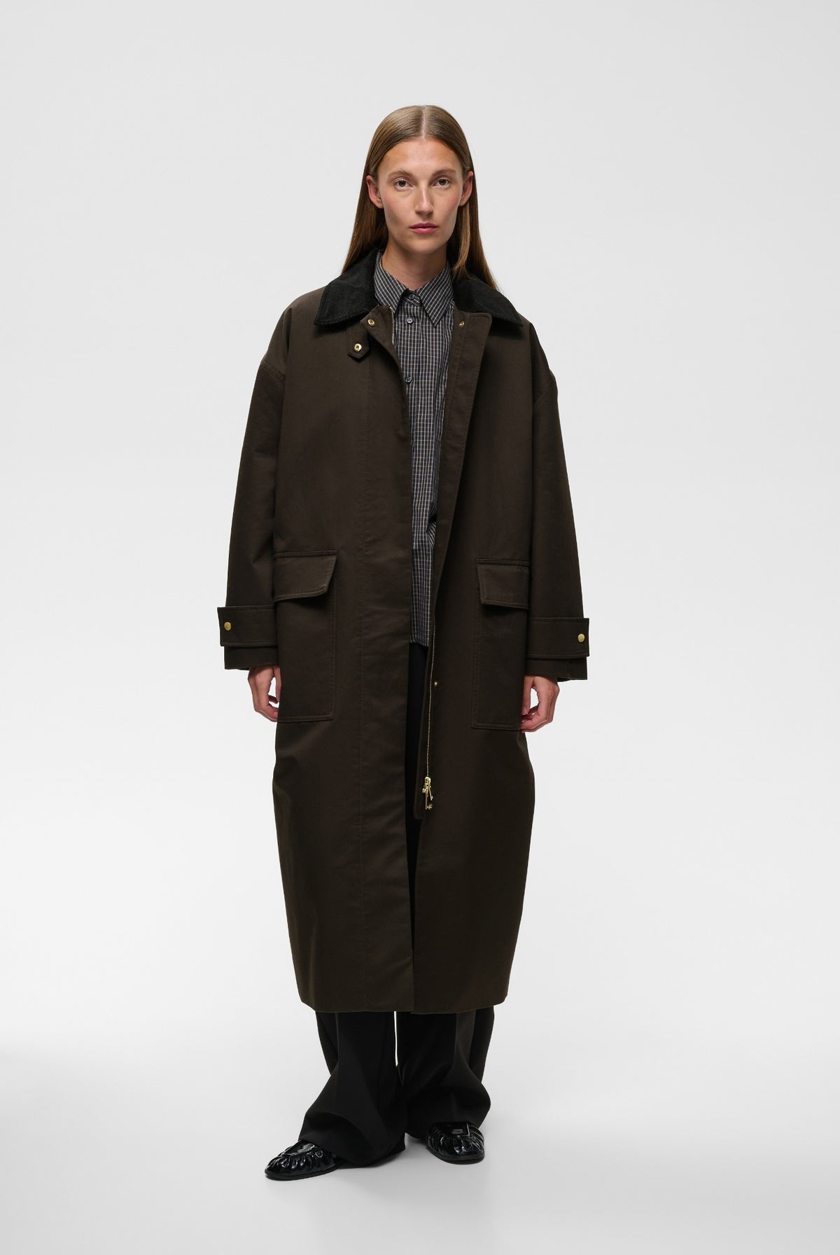 HUNTERYIW COAT Chocolate Brown - 191109 - 30112706