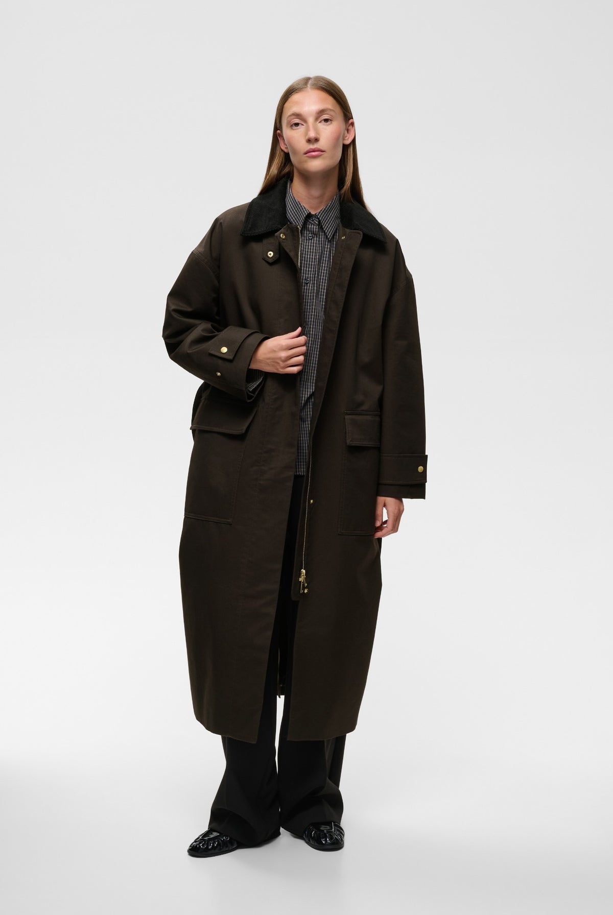 HUNTERYIW COAT Chocolate Brown - 191109 - 30112706