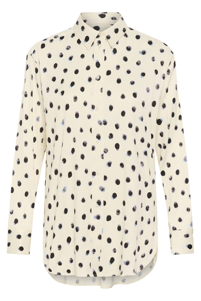 HENRIIW SHIRT VANILLA BRUSH DOT - 900009019 - 30112736 Thumbnail
