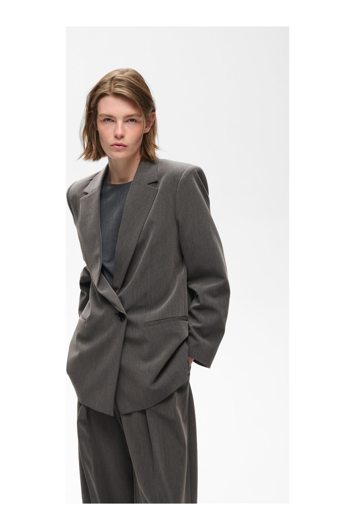 COLEIW BLAZER Chocolate Torte Melange - 1911 - 30112885