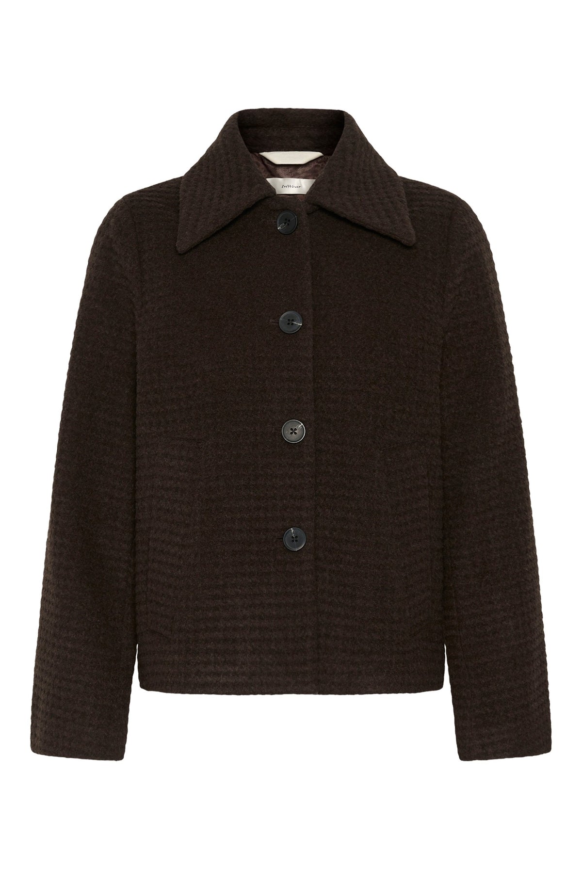 HENDRIXIW SHORT JACKET Chocolate Brown - 191109 - 30112980