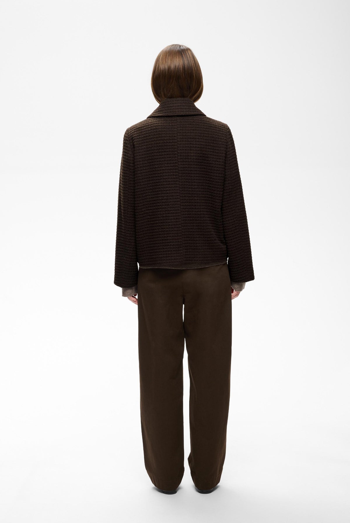 HENDRIXIW SHORT JACKET Chocolate Brown - 191109 - 30112980