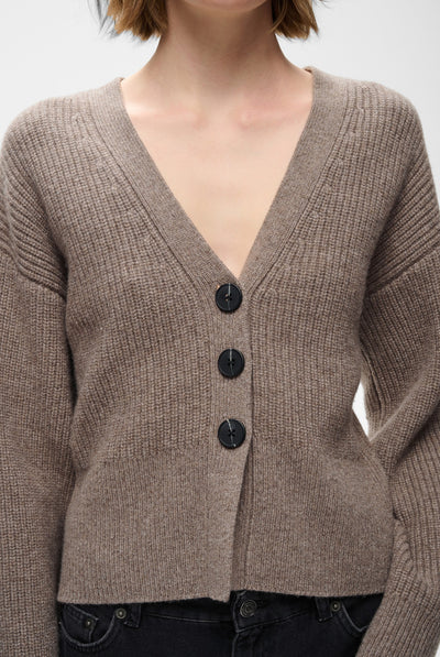 NOOMIIW KAXY CARDIGAN Cinder Melange - 1715061 - 30113064 Thumbnail