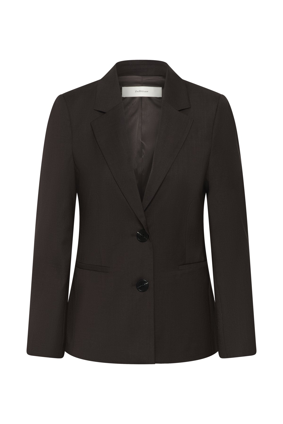 CADIEIW MEL CORE BLAZER Chocolate Brown Melange - 1911 - 30113067