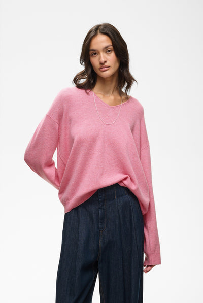 TALLYIW MONIKA V-NECK POLIGNAC MELANGE - 1617121 - 30113217 Thumbnail