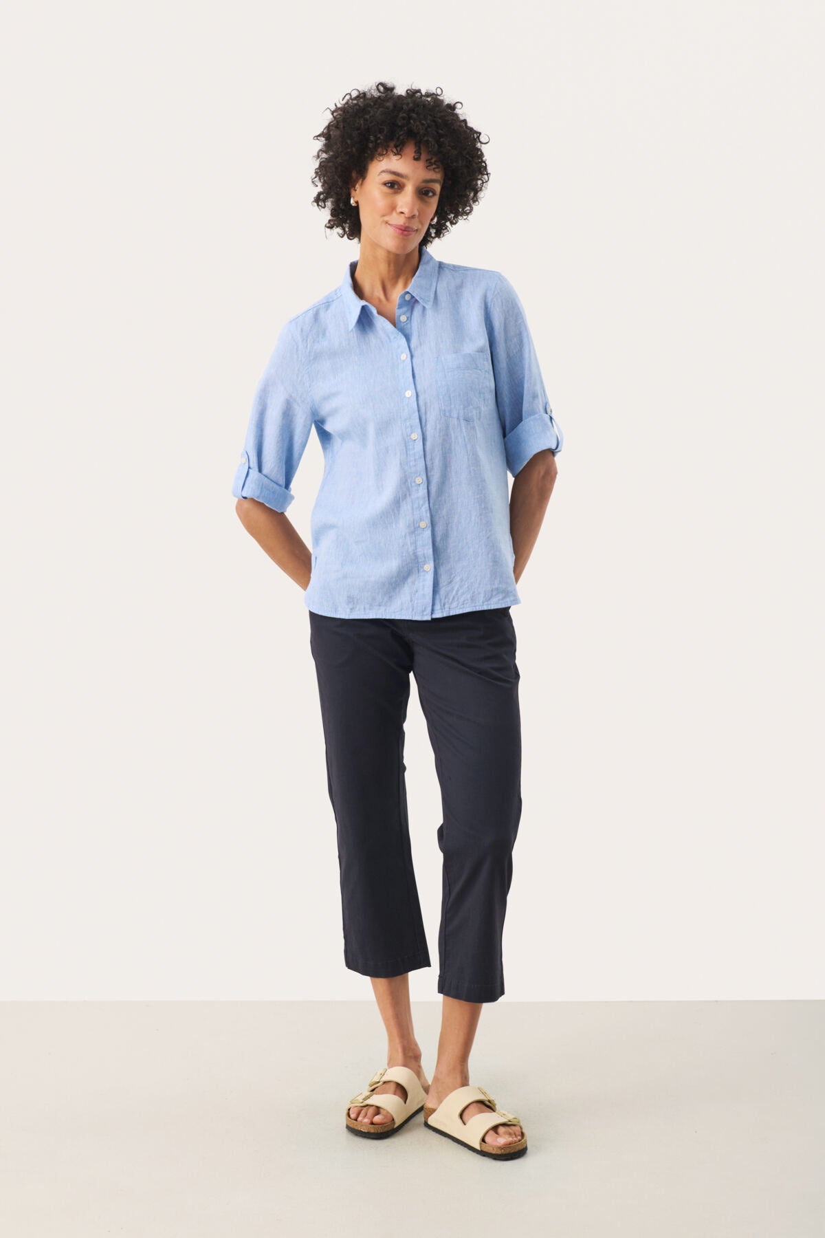 CindiePW SH Marina Blue and White Stripe - 30309770