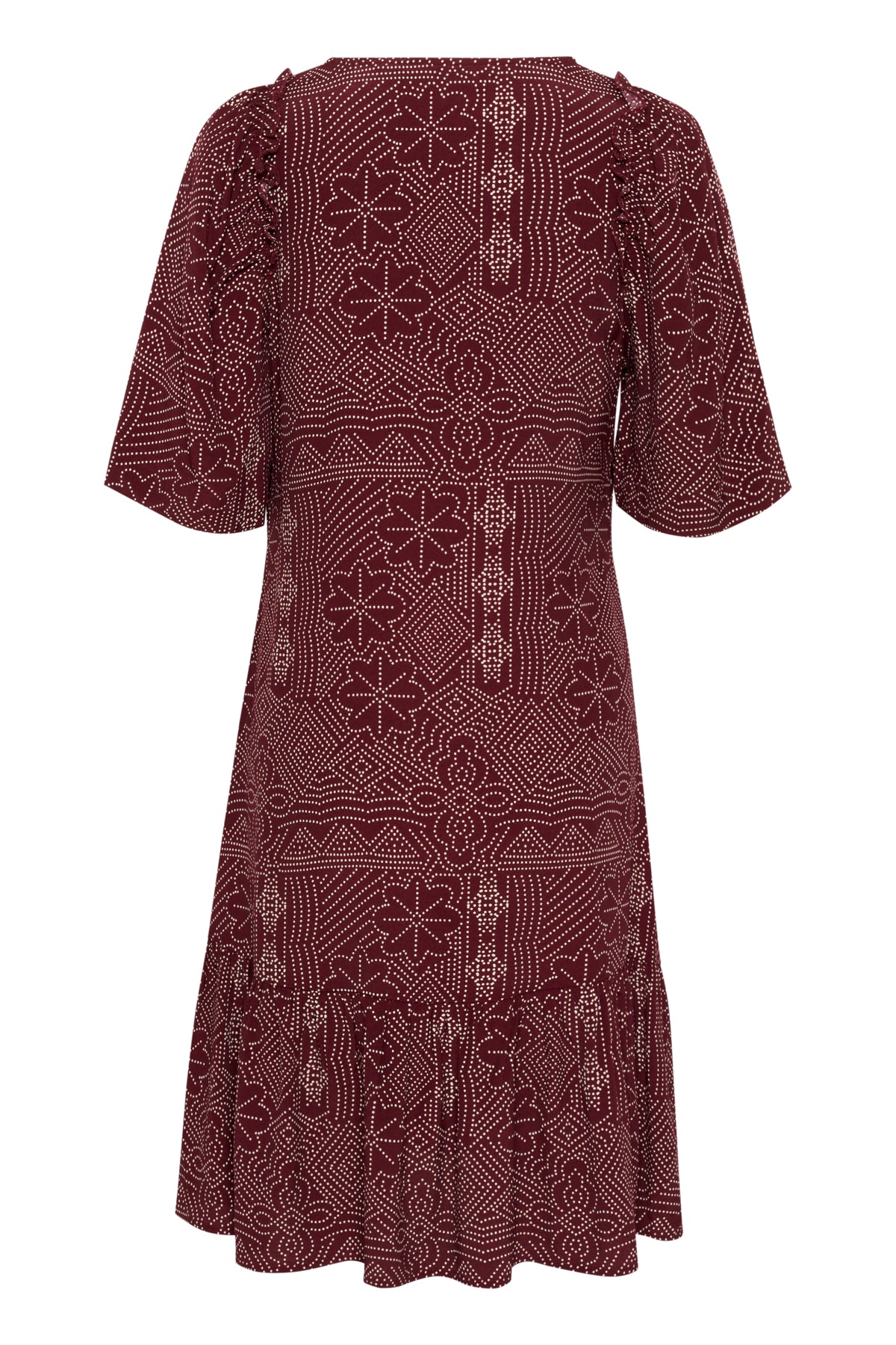 TippiPW DR Tawny Port Dot Print - 30309822