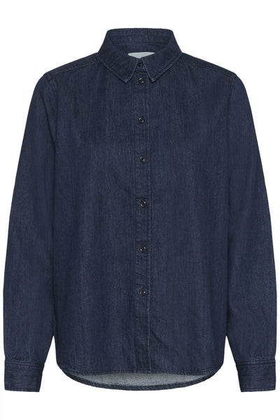 SarafiaPW SH Rinse Blue Denim - 30309970 Thumbnail