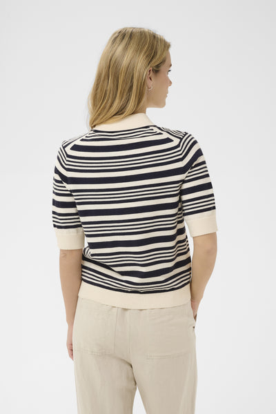 AnettiPW PU Dark Blue Irregular Stripe - 3 - 30310393 Thumbnail