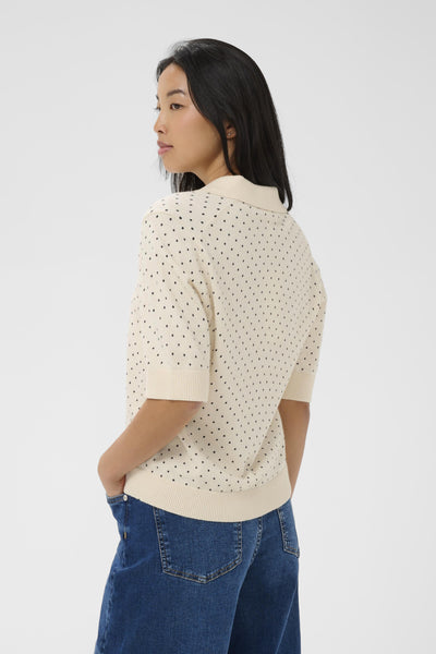 AnettiPW PU Dark Navy Dot Print - 304782 - 30310393 Thumbnail