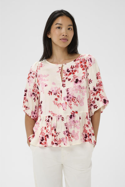 AzeliaPW BL Pink Shadow Flower Print - 304 - 30310421 Thumbnail