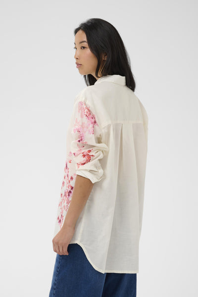AleiaPW SH Pink Shadow Flower Print - 304 - 30310426 Thumbnail