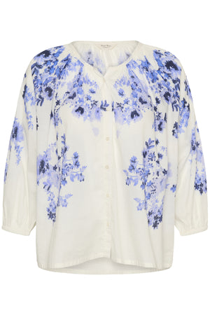 AlexiPW BL Blue Shadow Flower Print - 304 - 30310427