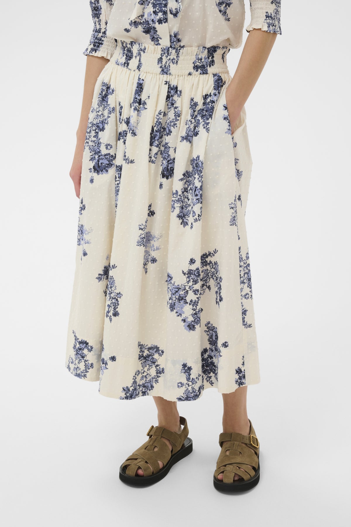 AmaiaPW SK Blue Shadow Flower Print - 304 - 30310449